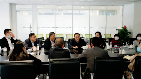 王飏副市长来威廉体育科技园调研