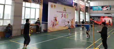 乒羽飞扬 活力四射