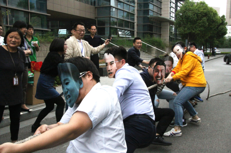 2018“卡拉宝”杯拔河比赛在威廉体育科技园举行