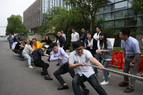 2018“卡拉宝”杯拔河比赛在威廉体育科技园举行